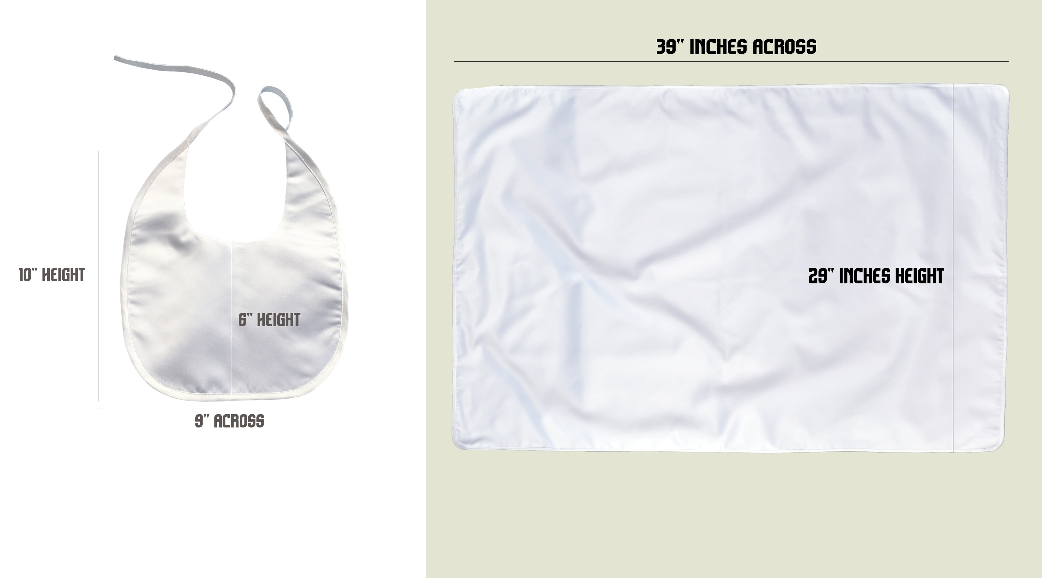 Baby Baptism White Swaddle Blankets & Bib Set Embroidery Holy Virgin Mary & Pope