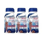 Ensure Plus Meal Replacement Nutrition Shake, Milk Chocolate, 16g Protein, 8 fl oz - 6 Pack