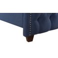 thumbnail image 5 of Jennifer Taylor Home Marcella Tufted Wingback King Bed Dark Sapphire Blue, 5 of 20