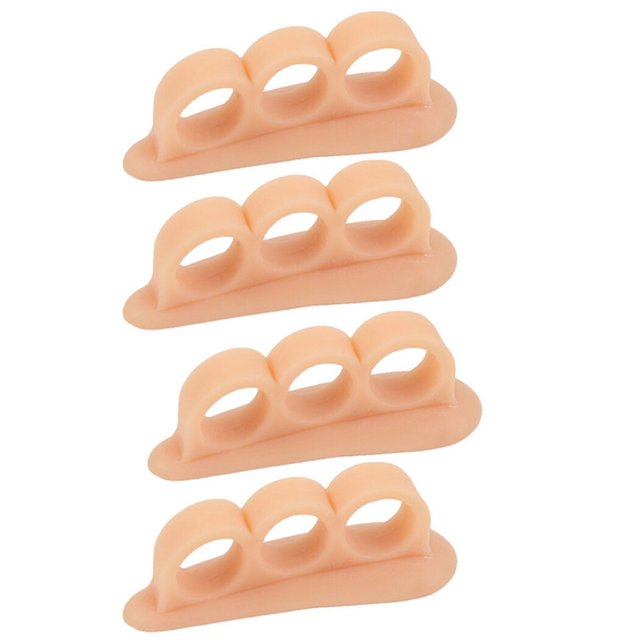 Separadores de dedos Timcorr Alivio del dolor 2 pares Alisadores de dedos de martillo suave