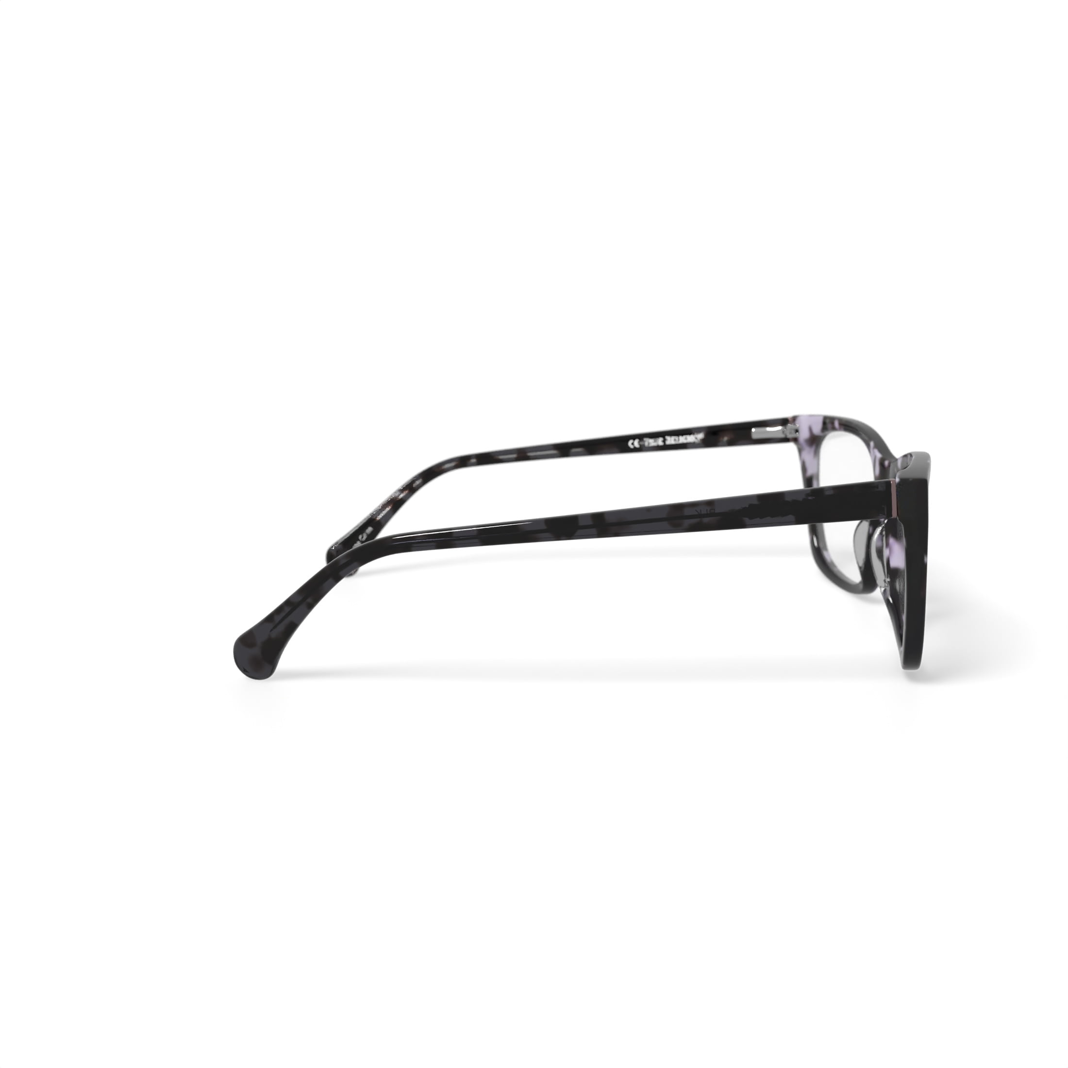 True Religion Women's Shirley Square Prescription Eyeglasses with Case, Black