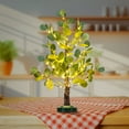 thumbnail image 3 of Lightshare 24IN Lighted Eucalyptus Tree Warm White LED Artificial Greenery with Lights for Wedding Holiday Home Party Decoration Indoor Outdoor, 3 of 7