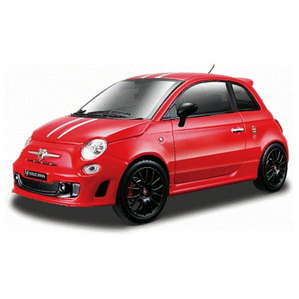 Fiat Abarth 695 Tributo Ferrari Red urago 1 24 Scale Diecast Model Toy Car Walmart Com