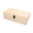 thumbnail image 4 of Caja de madera para guardar recuerdos, expositor de joyas, organizador portátil decorativo con tapa para joyas, pendientes y anillos., 4 of 9