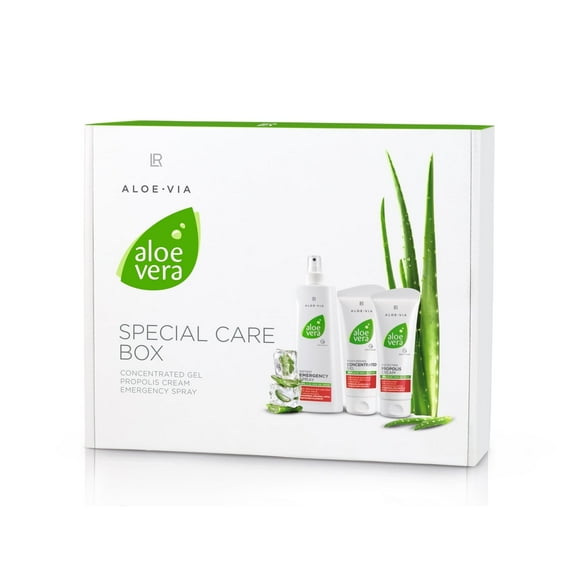 LR Aloe Vera Special Care Box with Concentrate, Propolis, and Emergency Spray