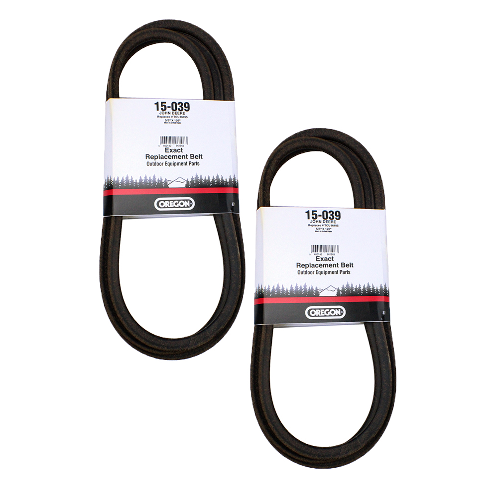 Oregon 15039 2pk PTO Drive Belt 72" Deck Cut for John Deere ZTrak 777
