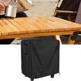 thumbnail image 4 of Outdoor Table Cover, Fits Outdoor Double-Shelf Movable Dining Cart Prep Table, 4 of 9