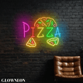 thumbnail image 2 of GLOWNEON LED Pizza Neon Sign, Wall Art Decor for Pizzerias, Pizza Shops and Restaurants, 2 of 4