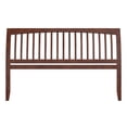 thumbnail image 4 of AFI Orleans King Sleigh Solid Wood Slat Headboard, Walnut, 4 of 7