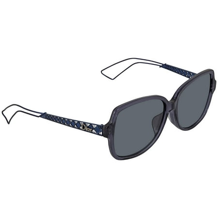 Dior Dark Grey Butterfly Sunglasses DIORAMA5F TGZ 58