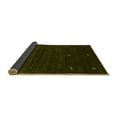 thumbnail image 2 of Ahgly Company Indoor Rectangle Abstract Yellow Contemporary Area Rugs, 3' x 5', 2 of 4