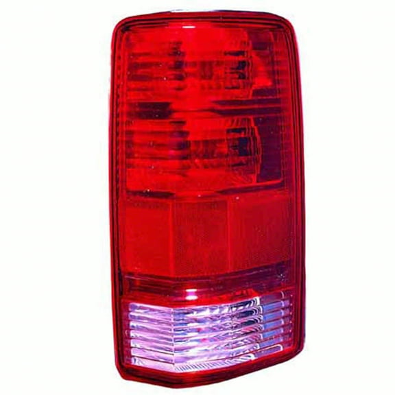 KAI New Economy Replacement Passenger Side Tail Light Lens And Housing, Fits 2007-2011 Dodge Nitro