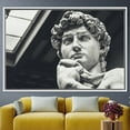 thumbnail image 6 of Statue of David Canvas Poster, Canvas Print, Canvas Gift, Large Canvas, David Sculpture Canvas, David Canvas Art, Michelangelo Canvas Print, Canvas Wall Decor - Rolled Canvas, 6 of 6