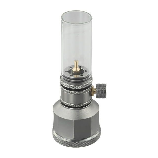 Mosiee Outdoor Gas Lantern Kit Candlelight Camping Atmosphere Lamp With Empty Tank Extension Rod Gas Canister Inflation Optional