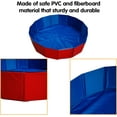 thumbnail image 3 of VEEKI Foldable Pet Swimming Pool Red Portable Pet Pools Foldable Dog Pool Collapsible Swimming Pool for Dogs, 3 of 4
