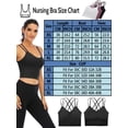 thumbnail image 3 of SAYFUT Womens Padded Sports Bra Fitness Workout Running Camisole Crop Top with Built in Bra, 3 of 7
