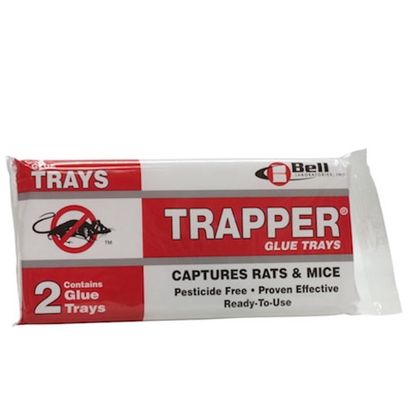 Bell Trapper Rat Glue Trap (2 Trays)