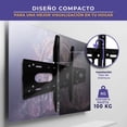 thumbnail image 4 of Soporte de TV LINK BITS Negro para Pantallas de 42 a 90 Pulgadas, Capacidad 100 kg, Material Reforza, 4 of 7