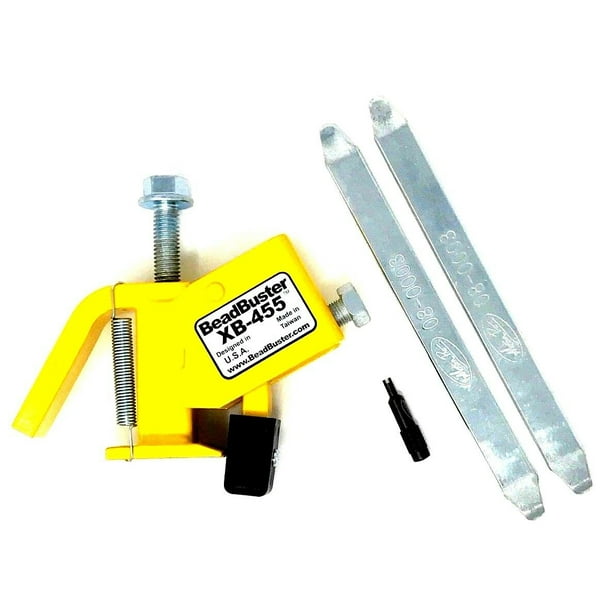 BeadBuster XB455 BB4 Tire Bead Breaker Changer Buster + Valve Tool & Tire Irons