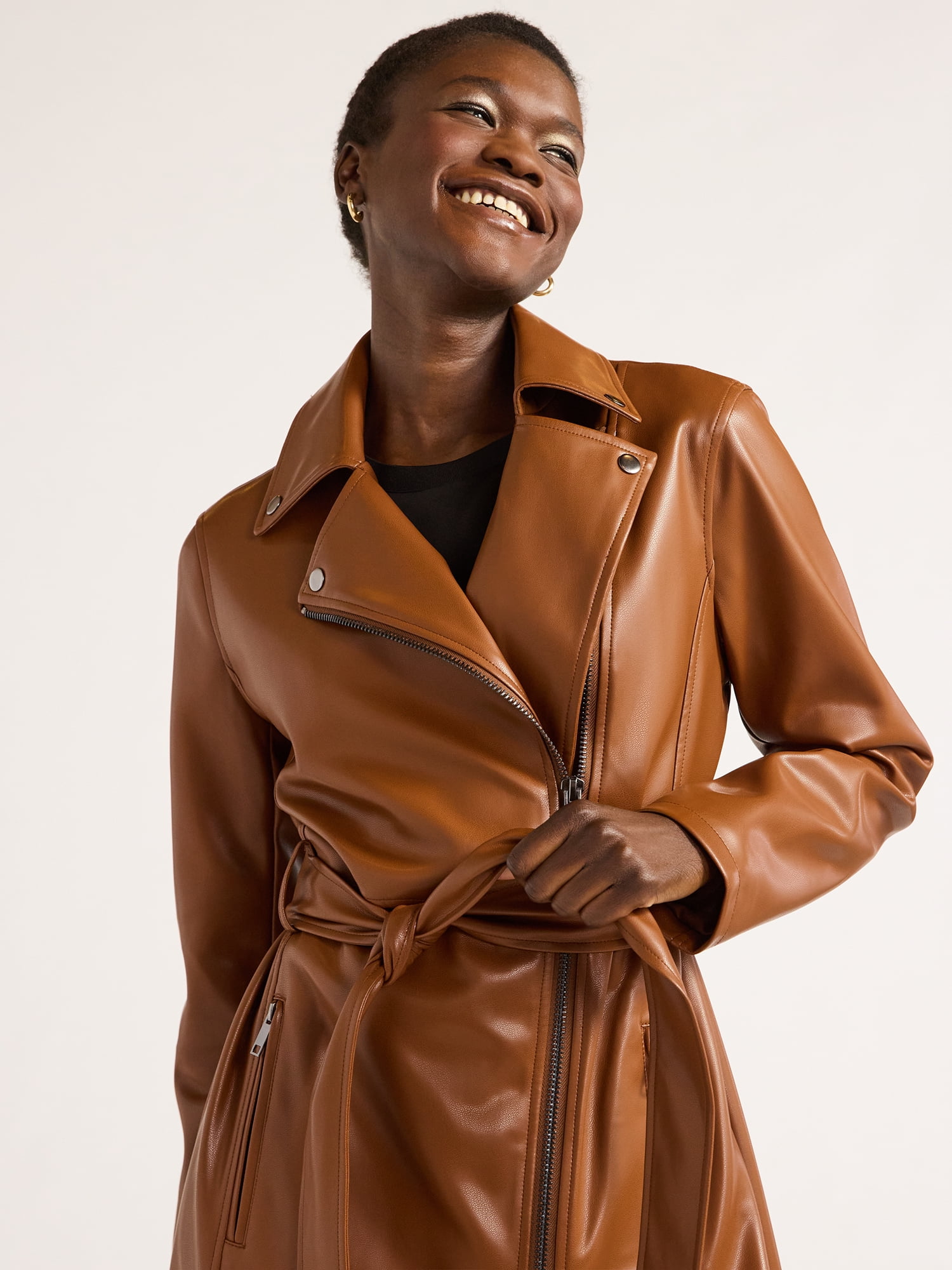 cityshop レザー　コート　FAUX LEATHER COAT CITYSHOP FAUX LEATHER COAT