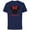Navy, variant on Disney Minnie Mouse Red Bow Icon Sobrina Familia Spanish- Short Sleeve Cotton T-Shirt for Adults - Customized-Black