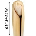 thumbnail image 3 of LEHOZIHEQ 26 Inch 613 Lace Front Wig, 13x4 HD Transparent Straight Wigs, 100% Density Blonde Lace Front Wigs, Blonde Lace Frontal Wigs, 3 of 9