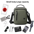 thumbnail image 4 of Hukapapa Nuevo Bolso de Hombro bolso cruzado de mano casual de moda bolso de hombre al aire libre de gran capacidad verde, 4 of 6
