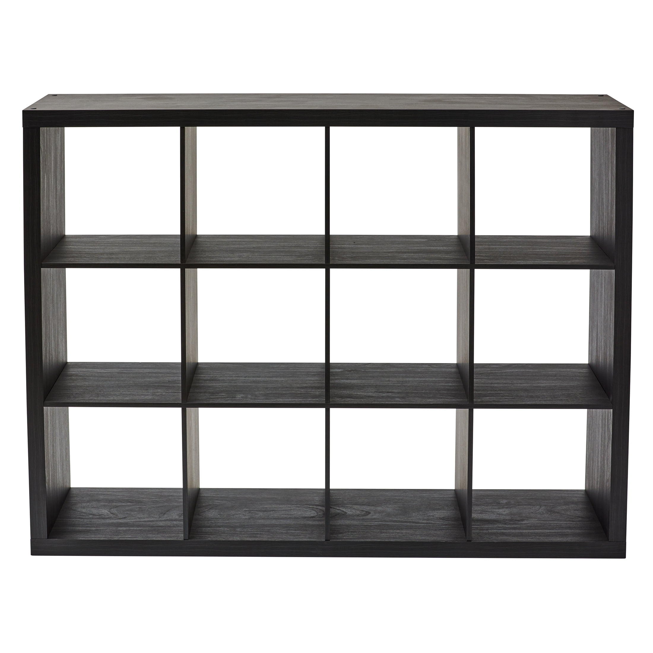Better Homes & Gardens 12 Cube Storage Organizer, Charcoal