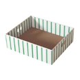 thumbnail image 4 of Serenable Cat Scratching Cardboard Cat Scratcher Box for Furniture Protector Bed Interactive Play Toy Pet Scratching Pad for Grinding Claws Green White, 4 of 10