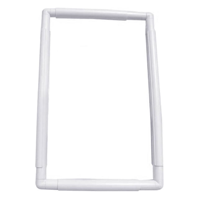 Naiovety Paquete de 4 marcos de bordado de punto de cruz, soporte de costura para manualidades DIY, herramientas de pintura hechas a mano Artesanía