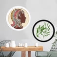 3pcs 10Inch Round Wooden Picture Frames Gift DIY Wall Hanging Wood ...