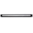 thumbnail image 6 of Monoprice 24-Port 1U Blank Keystone Shielded Network Patch Panel T568A/B, 6 of 6