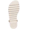 thumbnail image 4 of GIANI BERNINI Womens Beige Cushioned Constancia Round Toe Wedge Sandals 9 M, 4 of 4