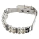 thumbnail image 3 of Collar de perlas para perros y gatos, ajustable, de cuero, con correa, 3 of 7
