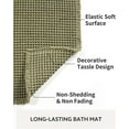 thumbnail image 6 of Waffle Bath Mat, Boho Bathroom Rugs Non Slip Washable Super Absorbent Quick Dry Farmhouse Bathroom Decor, 6 of 7