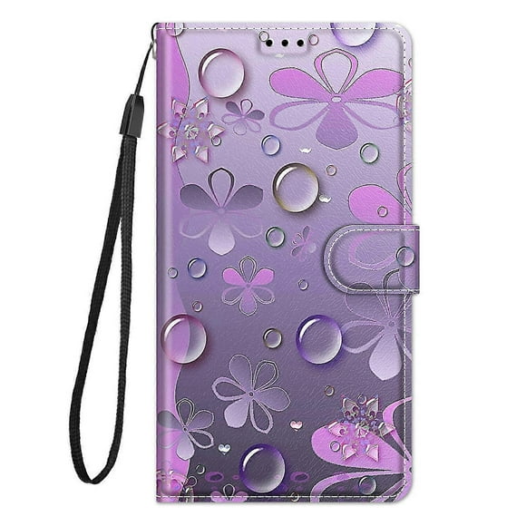 Phone case for Samsung Galaxy A03s phone case for flip magnetic - purple