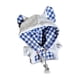 thumbnail image 1 of Sudadera con capucha Hugo para muñeca de peluche Moda desmontable gris, 1 of 10