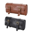 thumbnail image 3 of Ruiboury PU Small But Spacious Bike Front Bag To Fit All Essentials Multifunctional Cycling Mount Front Bag Black, 3 of 6