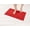 Red, variant on , Silicone Backing Bath Rug, 100% Cotton 17x24 inches, Soft Absorbent Bath Mat Rugs, Bordeaux