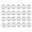 Clear, variant on Crystal Drop Pendants Verdsylv 24pcs Crystal Pendant Balls (20Mm), Glass Drop Parts for Diy Chandelier, Wedding Decor, Craft Embellishment & Prism Light Catcher, Diy Chandelier Parts, Clear
