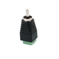 thumbnail image 3 of 10 Pcs Screw Terminal Coaxial Cat5 Cat6 to Audio Video RCA Male Jack Connector, 3 of 5