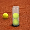thumbnail image 3 of LOLIPPYY 5Pcs Tennis Balls Storage Bottle Clear Container for Balls Black and Transparent Cylinder Design, 3 of 8