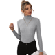 thumbnail image 1 of Suéter de Dama Cuello Tortuga Acanalado Stretch: Elegancia y Comodidad UNITALLA, 1 of 5