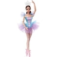 thumbnail image 2 of Muñeca Barbie Signature Ballet Wishes (morena, 12 in), posable, vistiendo disfraz de bailarina, tutú, zapatos de punta y tiara, regalo para niños de 6 años en adelante Barbie -, 2 of 2