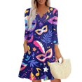 thumbnail image 2 of CIENVNSTG Women's Fashion A-Line Summer Dress Casual Flowy Dress for Everyday Wear, 2 of 4