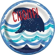 Shark Paper Dessert Plates, 7in, 8ct