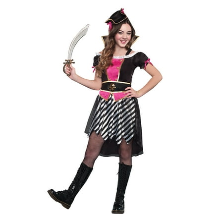 Tween Pretty Little Pirate Costume by Dreamgirl