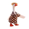 thumbnail image 2 of Desk Goose Outfits 7 Inches Clothes for Mini Magnetic Porch Goose Statue, Cute Knitting Geese Decor Accessories, 2 of 4