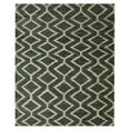 thumbnail image 2 of HAND KNOTTED SUMAK JUTE ECO-FRIENDLY AREA RUGS - 5'x8', Rectangle Shape, Green Beige Color, Geometric Pattern, High Pile, Natural Fiber, Outdoor Indoor Handmade Area Rugs for Living Room (J00018), 2 of 5