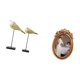 thumbnail image 5 of Figuras Modernas De Pájaros De Resina Y Esculturas Ornamentadas De Marcos De Fotos De Mesa Para Decoración De Escritorio, Dormitorio, Entrada O Interiores., 5 of 8